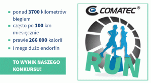 konkurs biegowy Comatec Poland