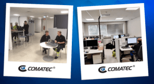Comatec employs almost 50 designers from a range of fields in Imatra and Lappeenranta. 