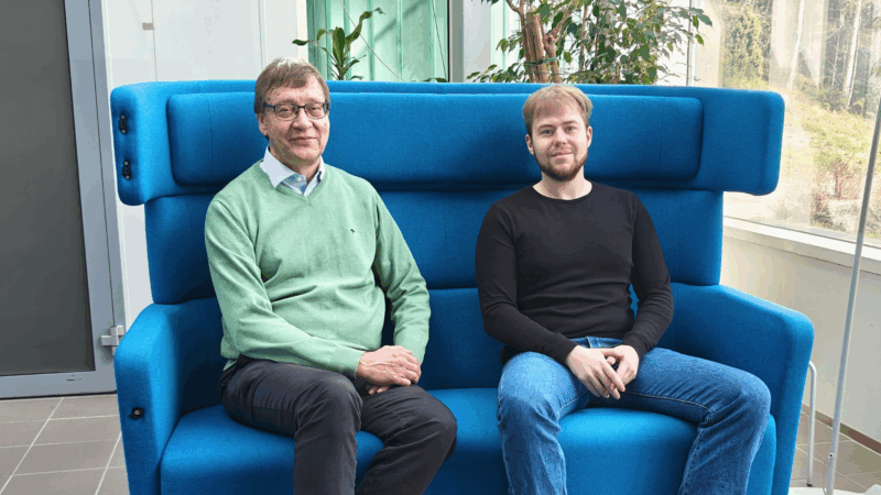 Pekka Jaakola and Aleksi Toivanen from Comatec